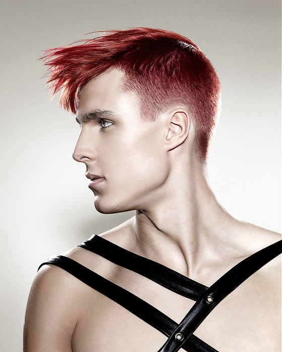 Dopo Creative short red Hairstyles